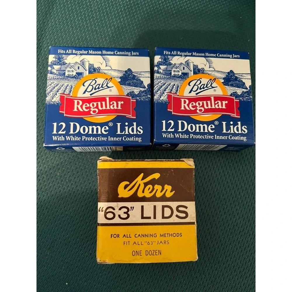 Ball‎ Mason Wide And Regular Mouth Dome Lids 20 + 36 New
